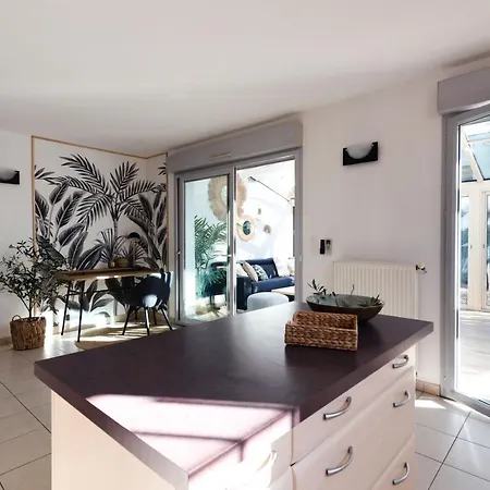 Guilhermy - Maison Contemporaine Avec Jardin Semesterbostad *